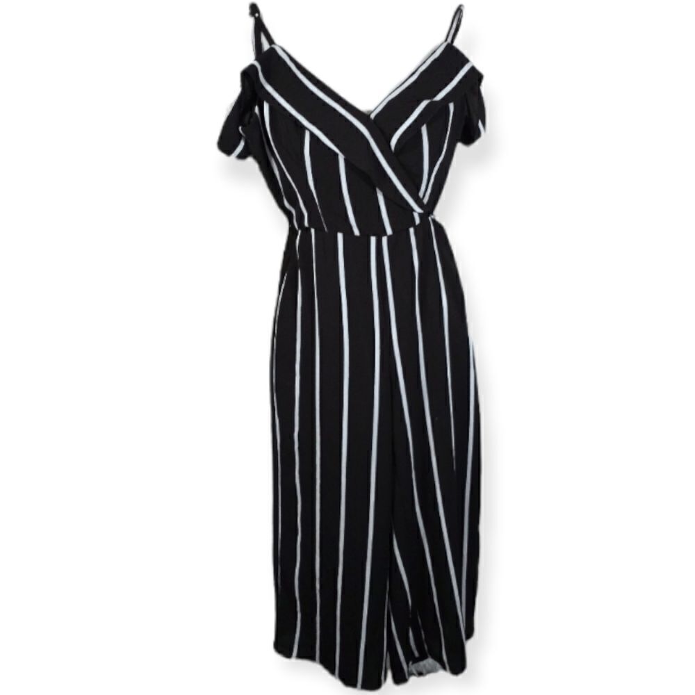 BY & BY COLD SHOULDER JUMPSUIT SZ.0 EUC